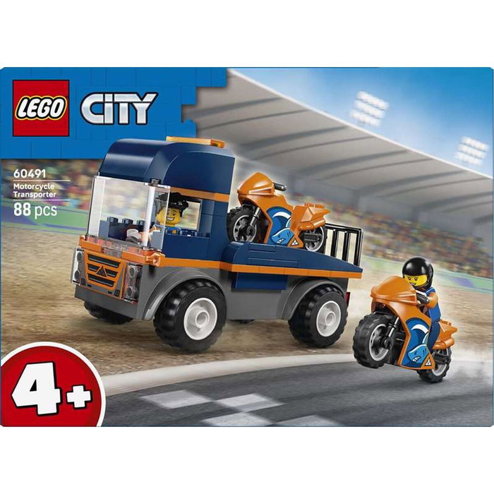 LEGO City Camión de Transporte de Motos 60491