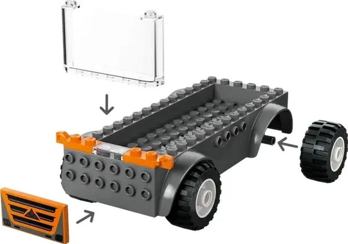 LEGO City Camión de Transporte de Motos 60491