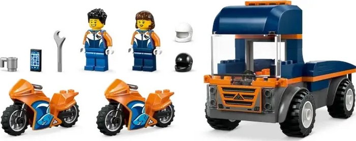 LEGO City Camión de Transporte de Motos 60491