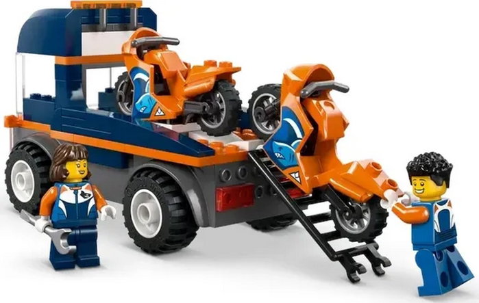LEGO City Camión de Transporte de Motos 60491