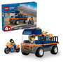 LEGO City Camión Transporte de Motos - Juego de Construcción para Niños +6 Años