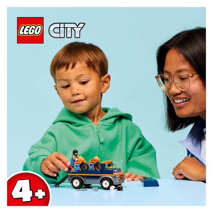 LEGO City Camión de Transporte de Motos 60491