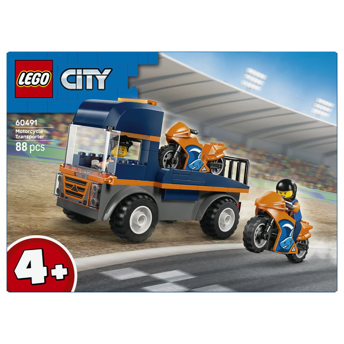 LEGO City Camión de Transporte de Motos 60491