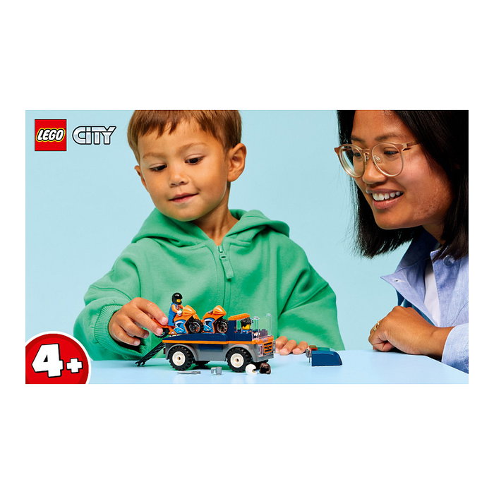 LEGO City Camión de Transporte de Motos 60491