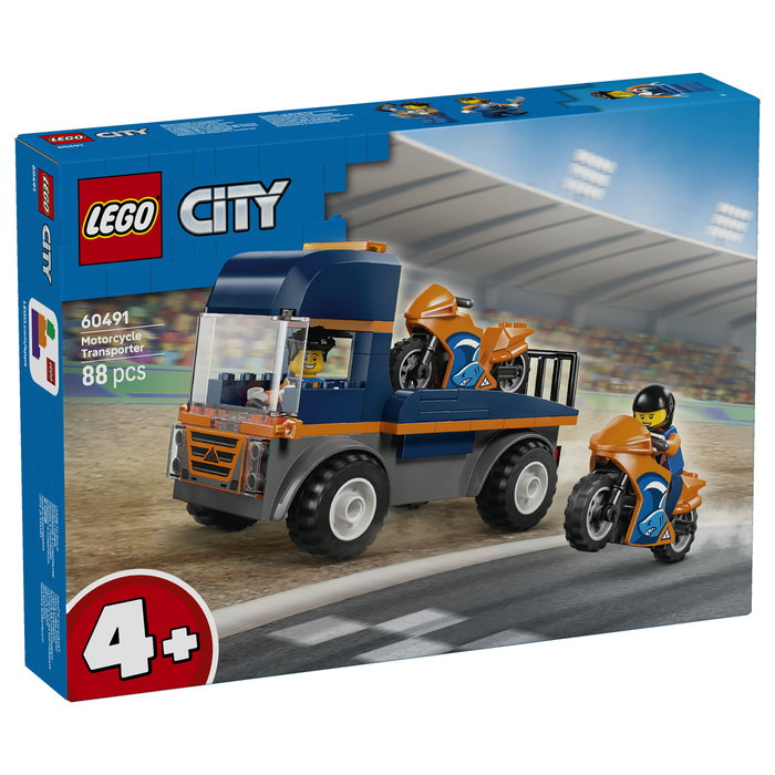 LEGO City Camión de Transporte de Motos 60491