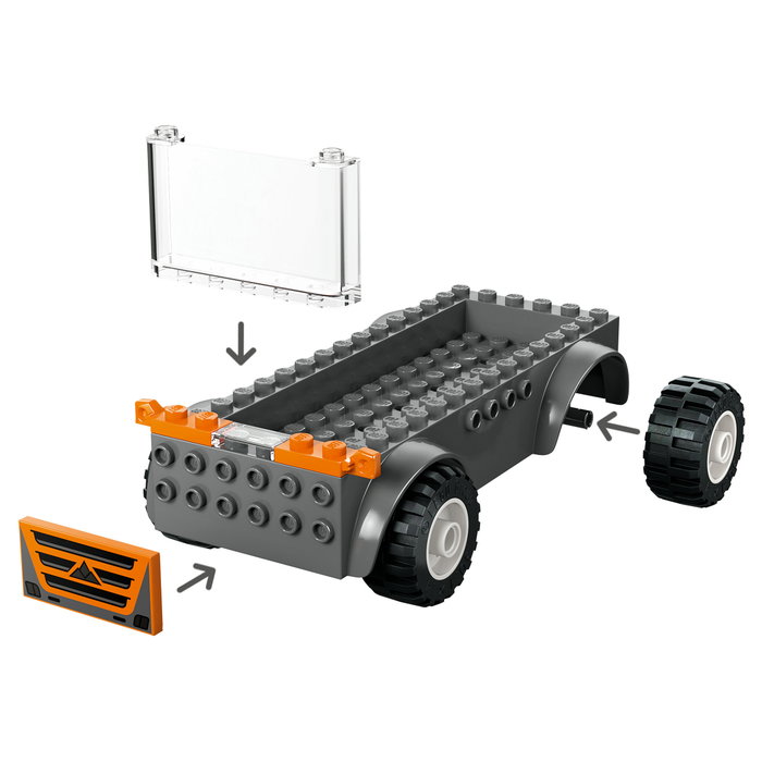 LEGO City Camión de Transporte de Motos 60491