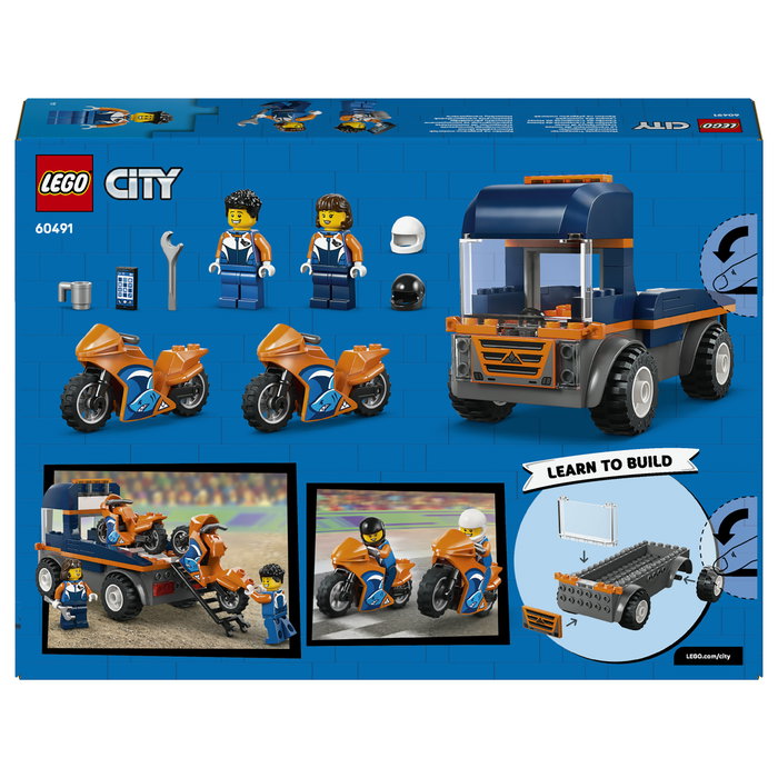 LEGO City Camión de Transporte de Motos 60491