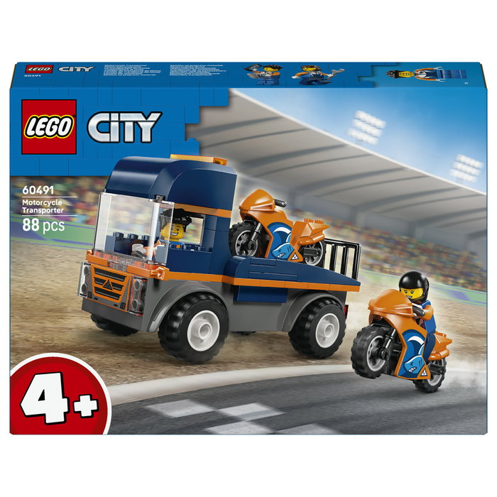 LEGO City Camión de Transporte de Motos 60491