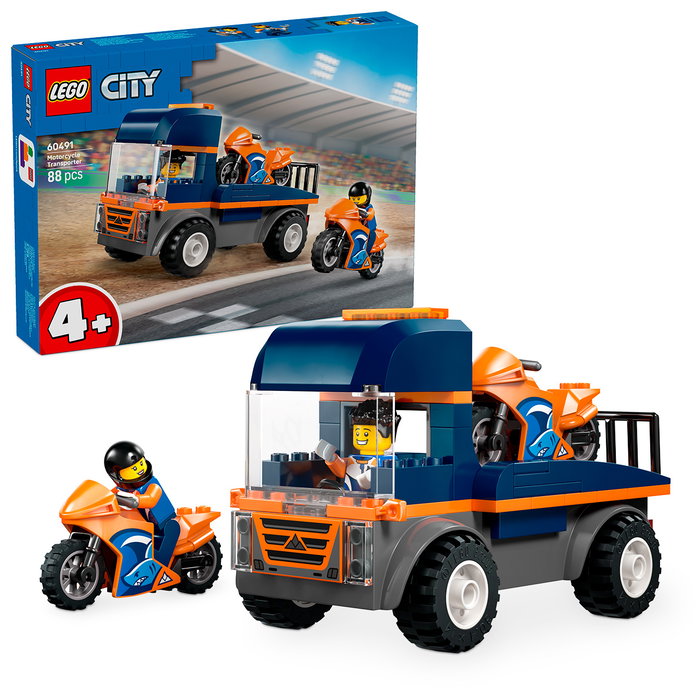 LEGO City Camión de Transporte de Motos 60491