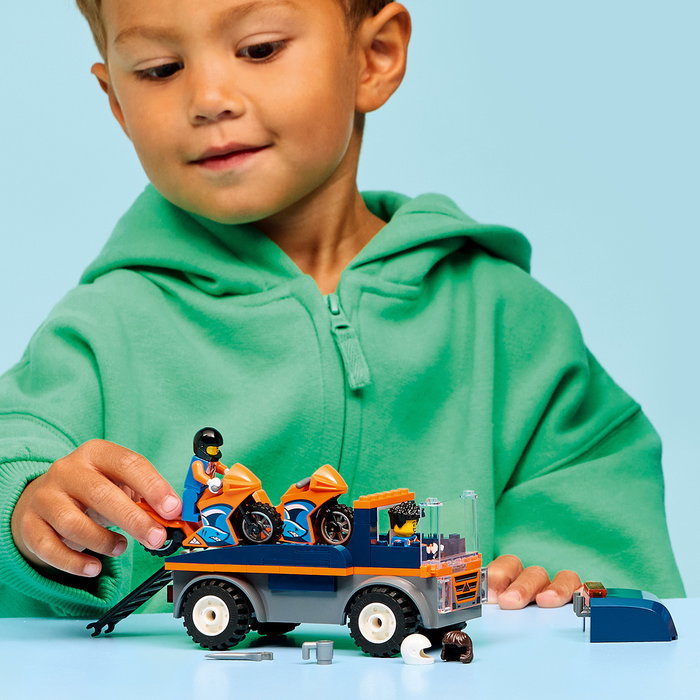 LEGO City Camión de Transporte de Motos 60491