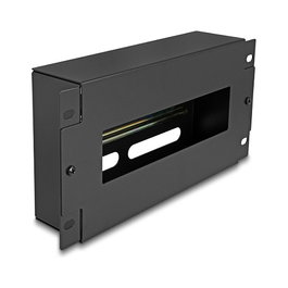 DeLOCK 67320 Tira de recubrimiento de metal Negro 3 HE