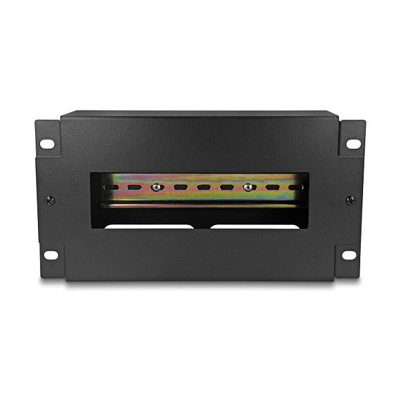 DeLOCK 67320 Tira de Recubrimiento de Protección 3 HE, Metal Negro, Ancho 133 mm x Profundidad 254 mm x Altura 114 mm DeLOCK 67320 Tira de Recubrimiento de Protección 3 HE, Metal Negro, Ancho 133 mm x Profundidad 254 mm x Altura 114 mm