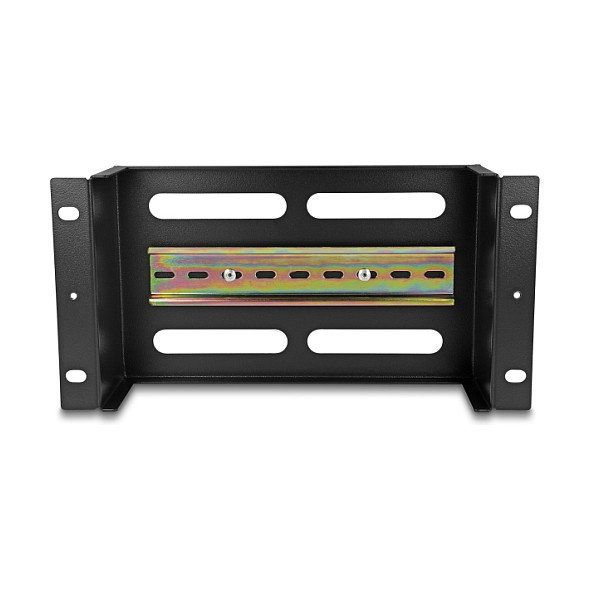 DeLOCK 67320 Tira de Recubrimiento de Protección 3 HE, Metal Negro, Ancho 133 mm x Profundidad 254 mm x Altura 114 mm DeLOCK 67320 Tira de Recubrimiento de Protección 3 HE, Metal Negro, Ancho 133 mm x Profundidad 254 mm x Altura 114 mm