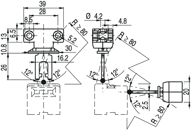 PIZZATO ELETTRICA Llave universal FS
