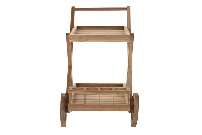DKD Home Decor Camarera Terraza Y Jardin Marron 55 x 84 x 70 cm