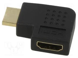 GOOBAY Adaptador HDMI 8K UHD 4320p con conector de 90°