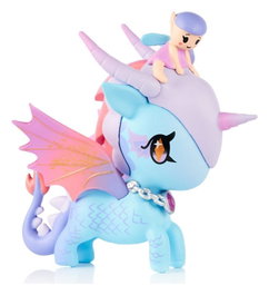 Unicorno Window Box Figura Mystical Dragon Line Fairy Dragon 8 cm