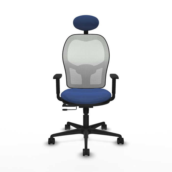 PIQUERAS Y CRESPO Silla de oficina Jorquera Azul marino y Blanco PIQUERAS Y CRESPO Silla de oficina Jorquera Azul marino y Blanco