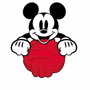Cerdá Juguete Para Perro Cuerda Mickey Rojo