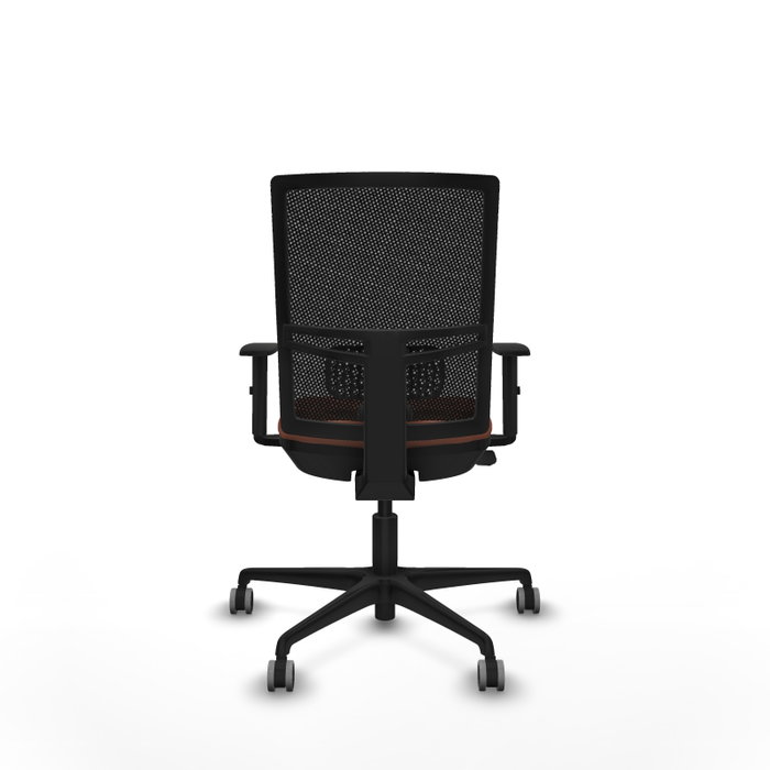 PIQUERAS Y CRESPO Silla de oficina Yunquera con mecanismo Sincro/Traslack Marrón y Negro PIQUERAS Y CRESPO Silla de oficina Yunquera con mecanismo Sincro/Traslack Marrón y Negro
