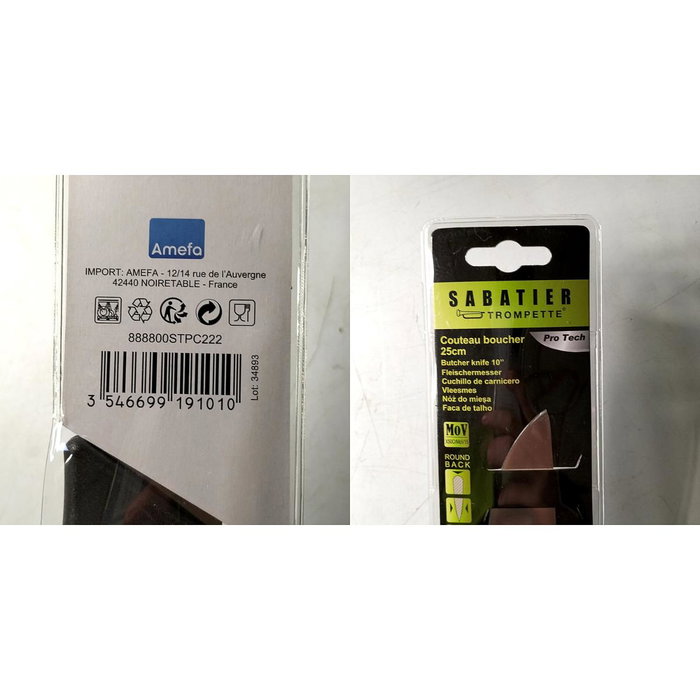 Sabatier Cuchillo Chef Origin 20CM Acero