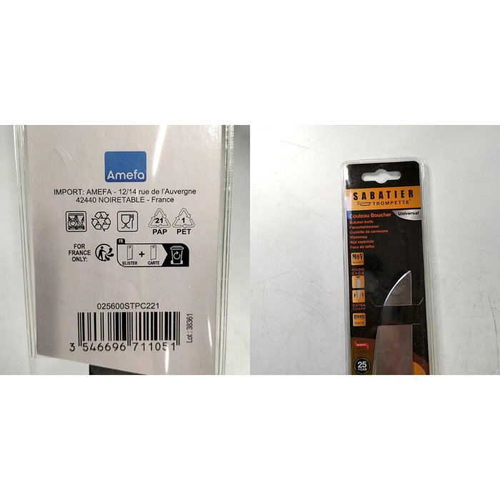 Sabatier Cuchillo Chef Origin 20CM Acero