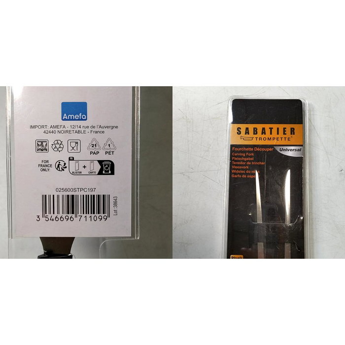 Sabatier Cuchillo Chef Origin 20CM Acero