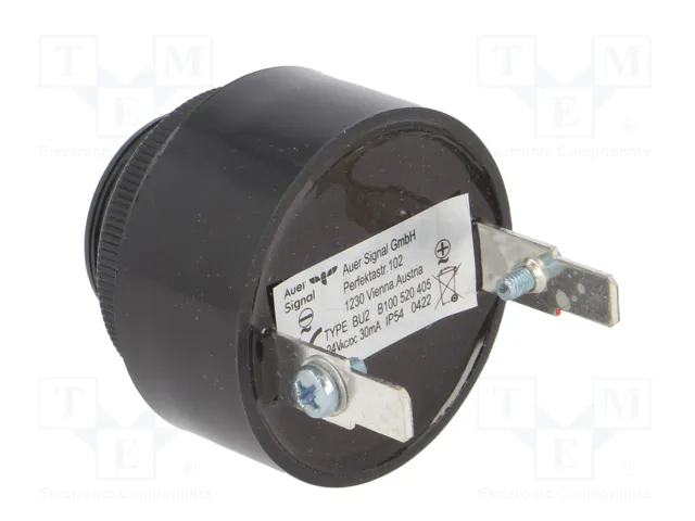 AUER SIGNAL BU2 Señalizador Acústico Zumbador 24VDC 90dB Negro