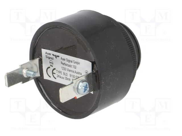 AUER SIGNAL BU2 Señalizador Acústico Zumbador 24VDC 90dB Negro