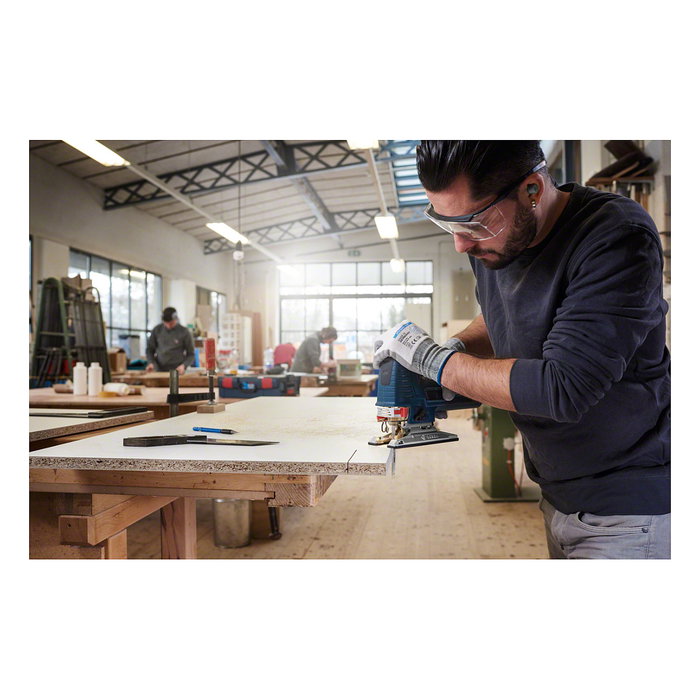 Bosch 2608630030 Hoja de Sierra de Vaivén T 101 B, 1 Pieza, Acero de Alto Carbono (HCS) para Aglomerado, Plástico y Maderas