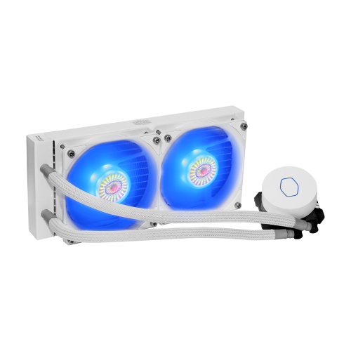Cooler Master MasterLiquid ML240L V2 RGB White Edition Blanco con iluminación RGB Cooler Master MasterLiquid ML240L V2 RGB White Edition Blanco con iluminación RGB