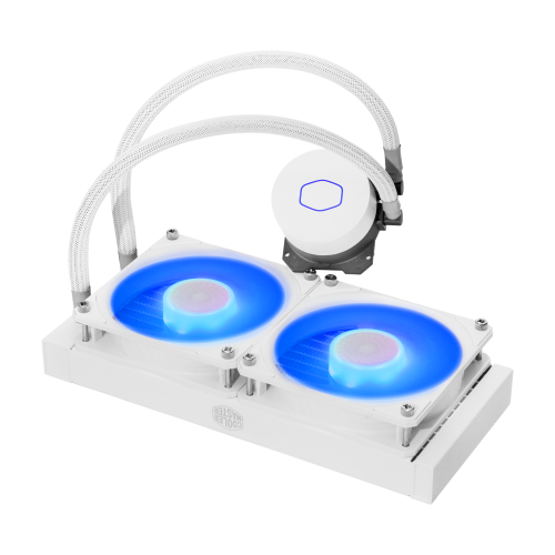 Cooler Master MasterLiquid ML240L V2 RGB White Edition Blanco con iluminación RGB Cooler Master MasterLiquid ML240L V2 RGB White Edition Blanco con iluminación RGB