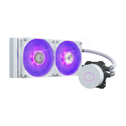 Cooler Master MasterLiquid ML240L V2 RGB White Edition Blanco con iluminación RGB Cooler Master MasterLiquid ML240L V2 RGB White Edition Blanco con iluminación RGB