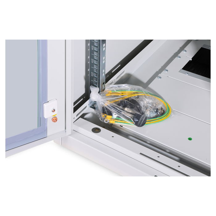 Digitus Armario de Red Unique 22HE Rack 22U 1164x600x800mm, Puerta Vidrio/Acero, Gris, IP20 Digitus Armario de Red Unique 22HE Rack 22U 1164x600x800mm, Puerta Vidrio/Acero, Gris, IP20