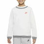 Sudadera sin Capucha Niño Nike Amplify Blanco