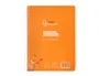 Liderpapel Cuaderno espiral Pautaguía A5, Tapa Plástico, 80 Hojas 90gr, Cuadro Pautado 3mm, Color Naranja