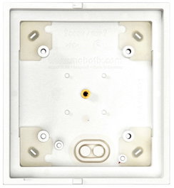 Mobotix MX-OPT-BOX-1-EXT-ON-PW Carcasa de montaje en pared Blanco