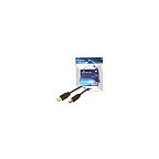 MEDIARANGE Cable USB 2.0 MRCS101 A/B 1,8m Negro