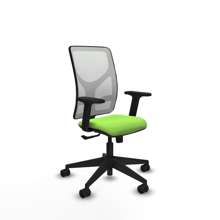 PIQUERAS Y CRESPO Silla de oficina Motilla con mecanismo Sincro, Pistacho y Blanco PIQUERAS Y CRESPO Silla de oficina Motilla con mecanismo Sincro, Pistacho y Blanco