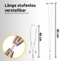 Intenso Cable USB-C a USB-C Lanyard 1,65m Beige 7991001