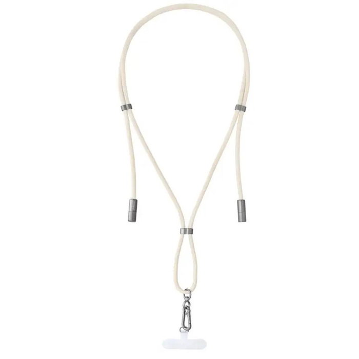 Intenso Cable USB-C a USB-C 7991001 Lanyard Ajustable con Clip de 1.65 m, Nylon Trenzado, Carga Rápida 60W, Transferencia Datos, Beige Intenso Cable USB-C a USB-C 7991001 Lanyard Ajustable con Clip de 1.65 m, Nylon Trenzado, Carga Rápida 60W, Transferencia Datos, Beige
