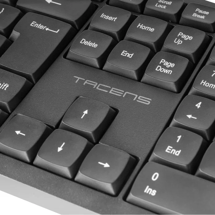 Tacens Anima ACP02IT Combo de Teclado Multimedia Italiano y Ratón Óptico