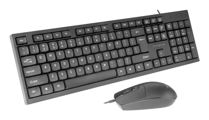Tacens Anima ACP02IT Combo de Teclado Multimedia Italiano y Ratón Óptico