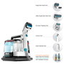 Shark PX200EUT StainStriker Limpiador de Manchas con 5 Accesorios para Alfombras