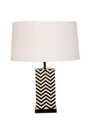 DKD Home Decor Lámpara de sobremesa Acero y Resina Blanco
