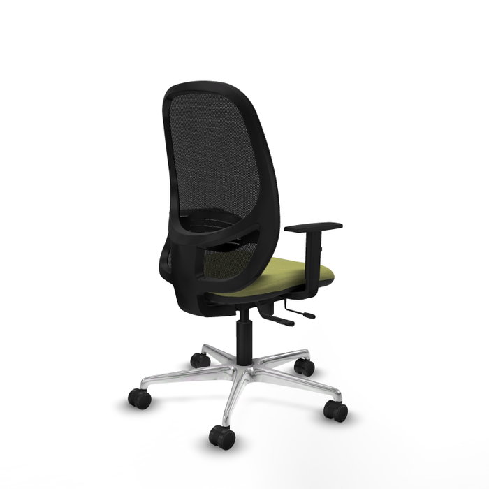 PIQUERAS Y CRESPO Silla de oficina Cilanco Verde oliva y Negro