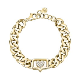 Chiara Ferragni Pulsera Dorada de Acero Inoxidable J19AUW10