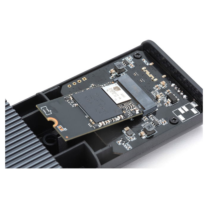 Digitus Caja Externa SSD M.2 NVMe USB4 Gen 2x2 40 Gbit/s Conectividad Plug and Play Werkzeugfrei