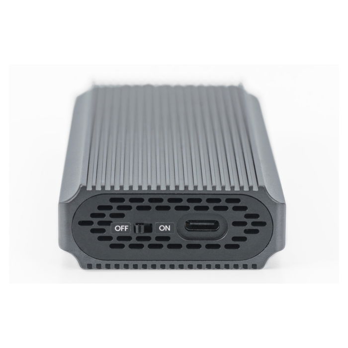 Digitus Caja Externa SSD M.2 NVMe USB4 Gen 2x2 40 Gbit/s Conectividad Plug and Play Werkzeugfrei