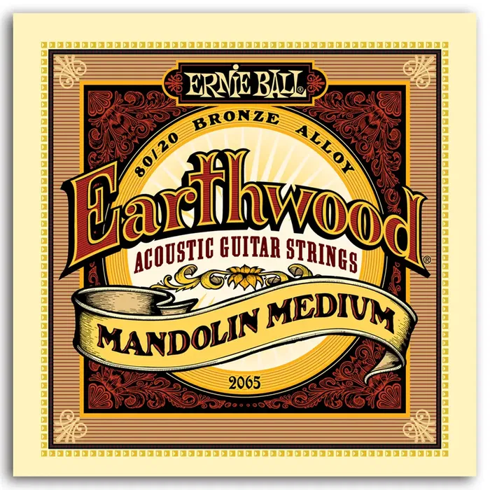 Ernie Ball Juego Mandolina Earthwood Medium 10-36